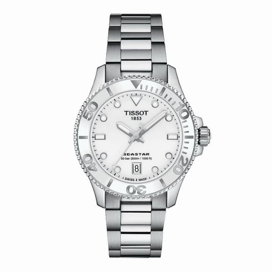 Tissot Reloj Análogo Seastar de Mujer - Attenza.net