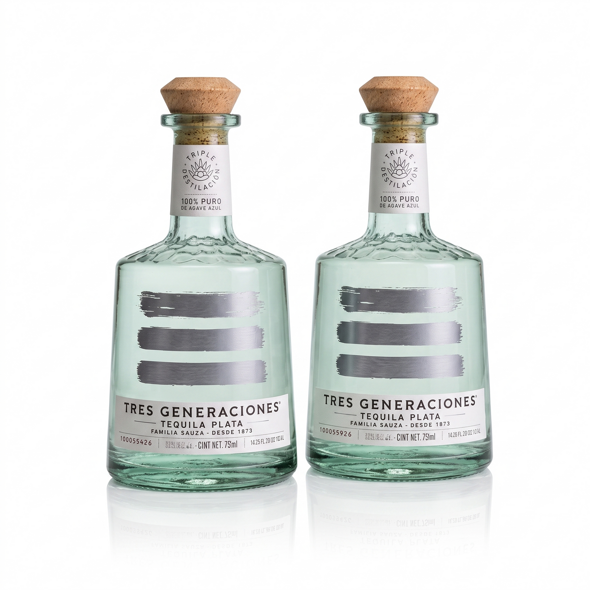 Tequila Tres Generaciones Plata