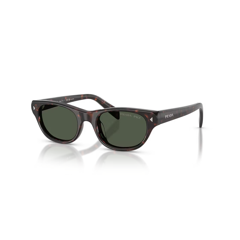 Prada Gafas De Sol Rectangulares Negras - Attenza Panamá