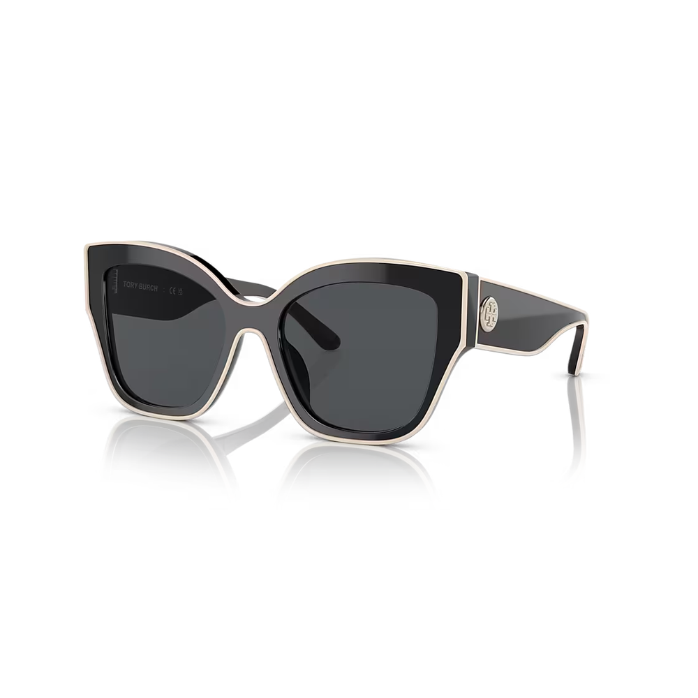 Tory Burch Lentes De Sol Negras Con Mica