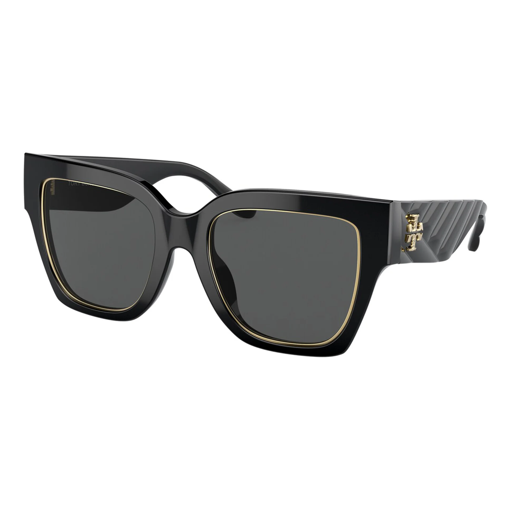 Tory Burch Lentes De Sol Negras Con Mica