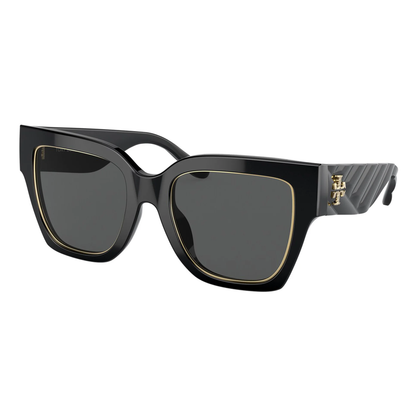 Tory Burch Lentes De Sol Negras Con Mica