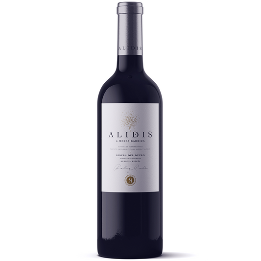 Vino Alidis 6 meses barrica - Ribera del Duero - Attenza.net