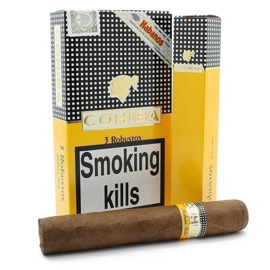 Habanos Cohiba  Robusto Petaca - Caja de 3 (5x3) - Attenza.net