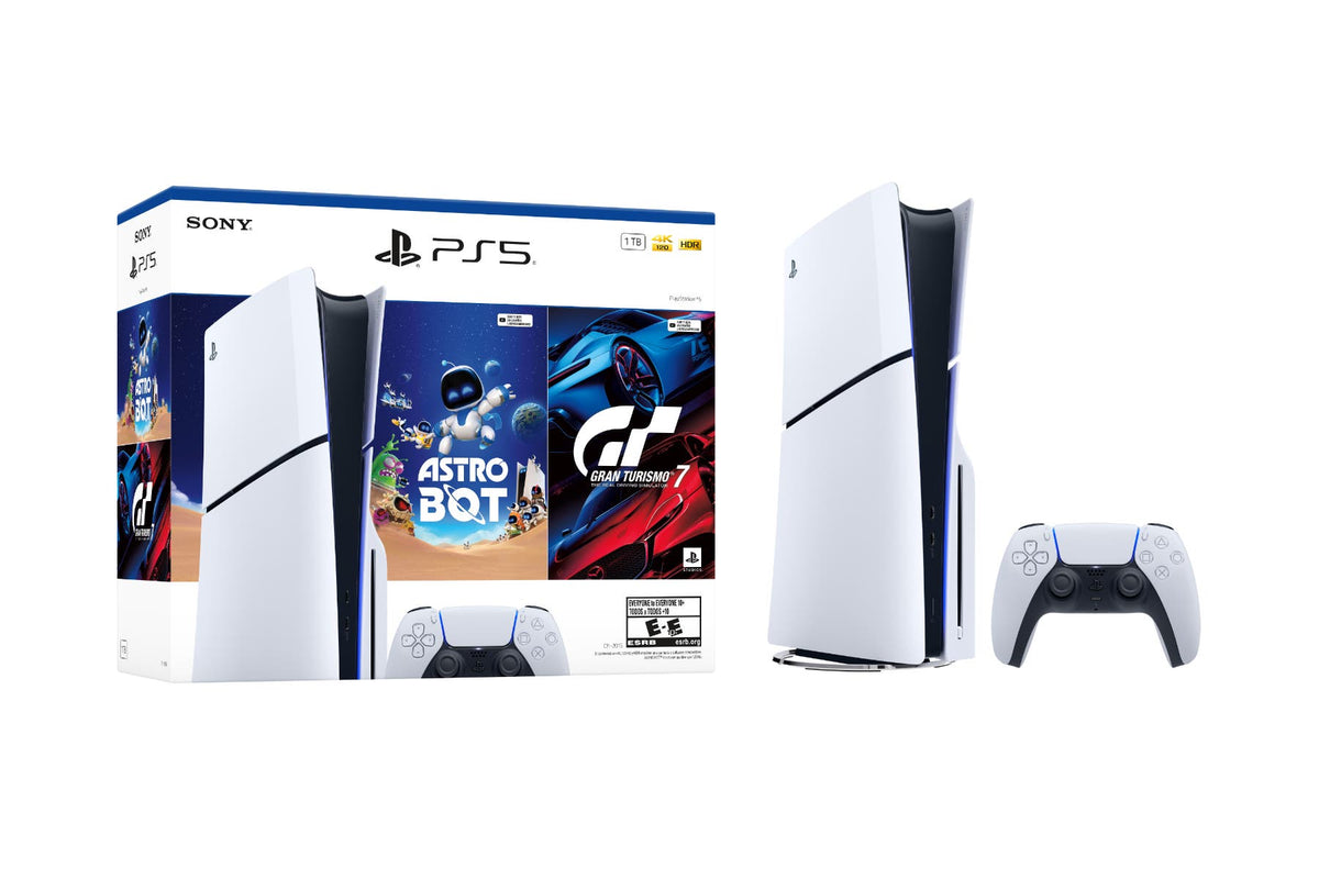 PlayStation PS5 Bundle Standard Astro Bot + Gran Turismo 7 - Attenza Panamá