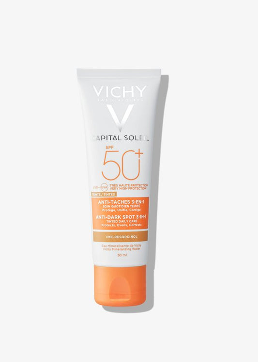 Vichy Capital Soleil Anti-Ageing 3-in-1 Antioxidant Care SPF50 - Attenza.net