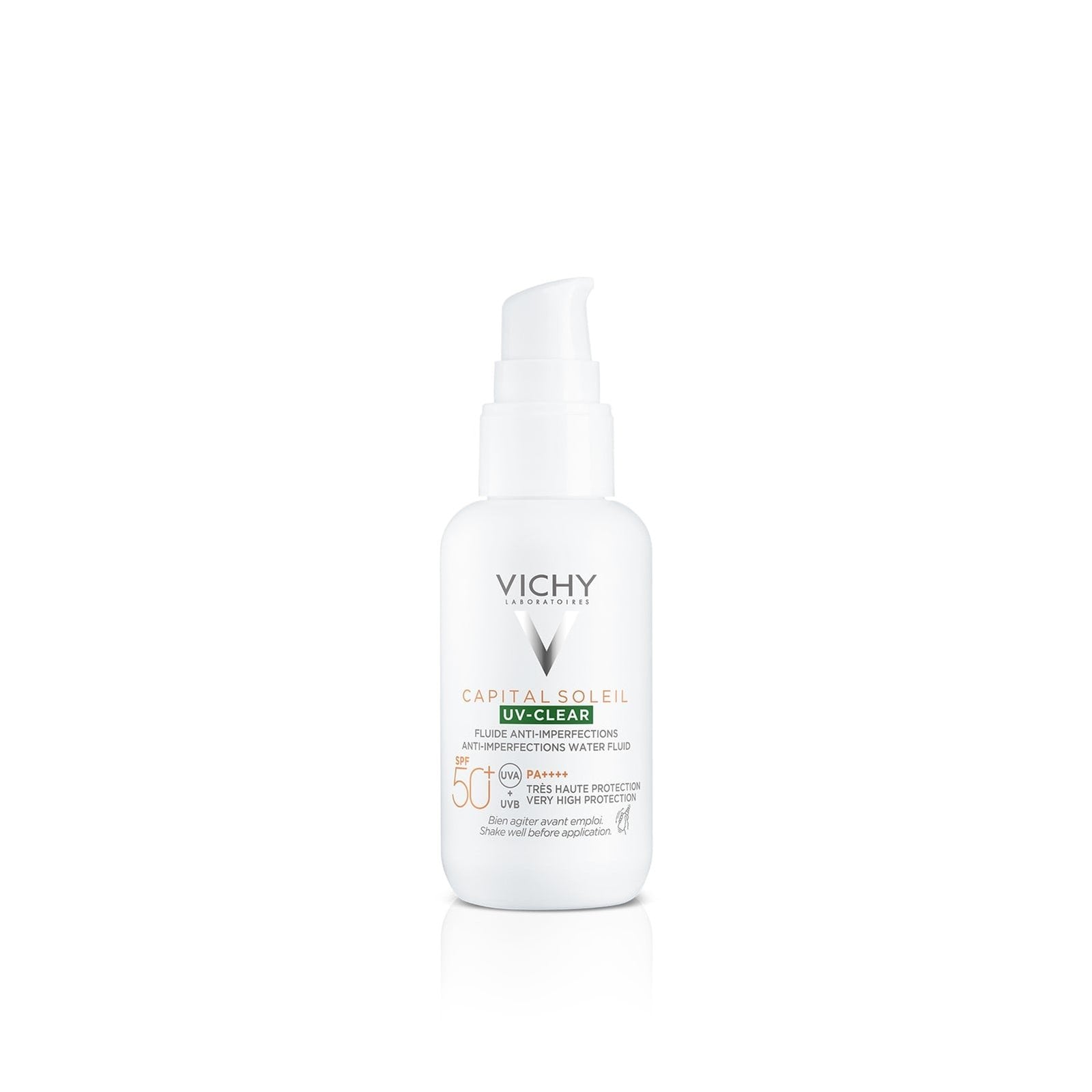 Vichy Capital Soleil UV-Clear Anti-Imperfections Fluid SPF50+ - Attenza.net